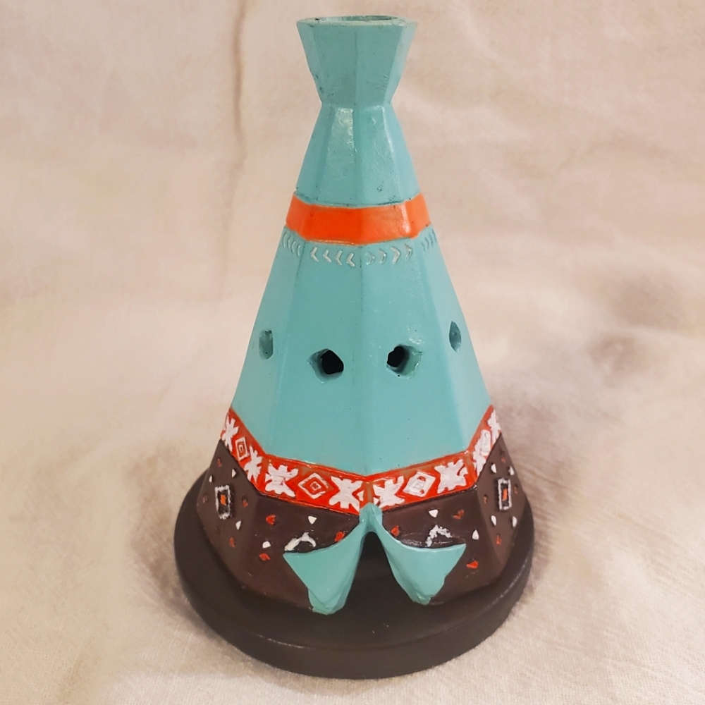 Boho Teepee Incense Cone Burner